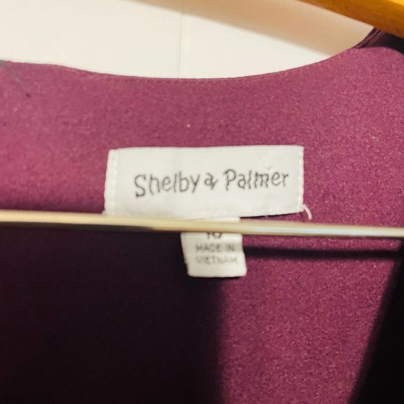 Shelby & Palmer dress, Medium size 10, Puff sleeves to elbow. - Picture 8 of 8